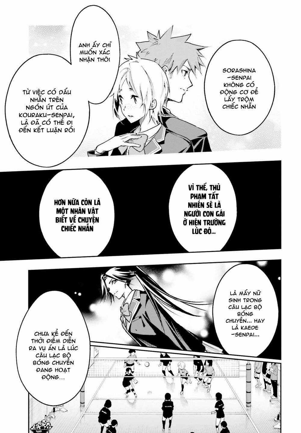 Tớ Sẽ Giải Đáp Bí Ẩn Của Cậu Chapter 2.2 trang 34