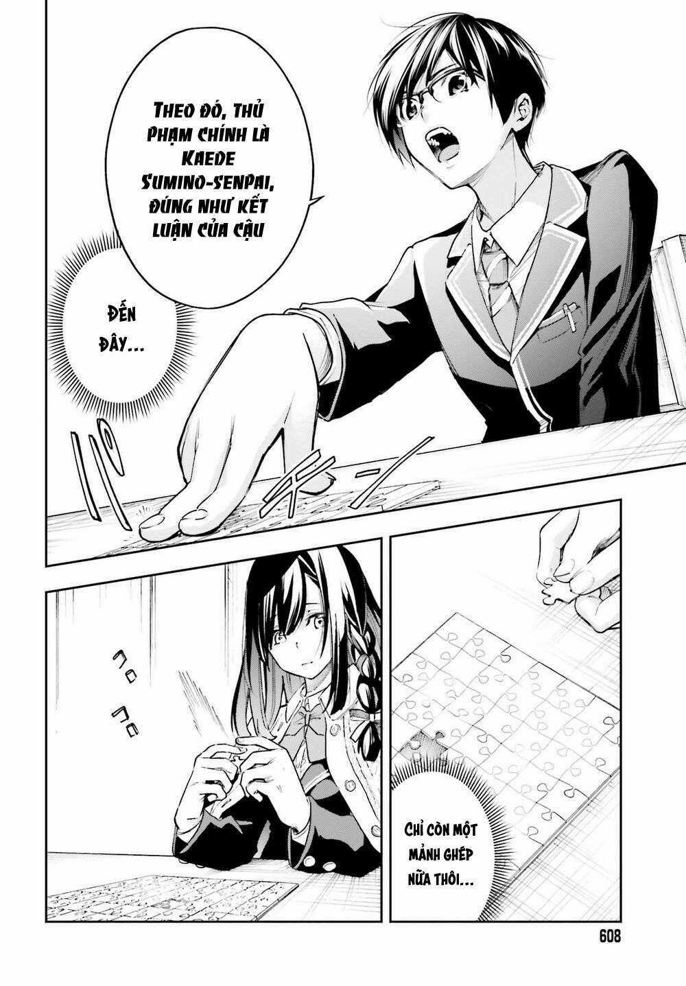 Tớ Sẽ Giải Đáp Bí Ẩn Của Cậu Chapter 2.2 trang 35