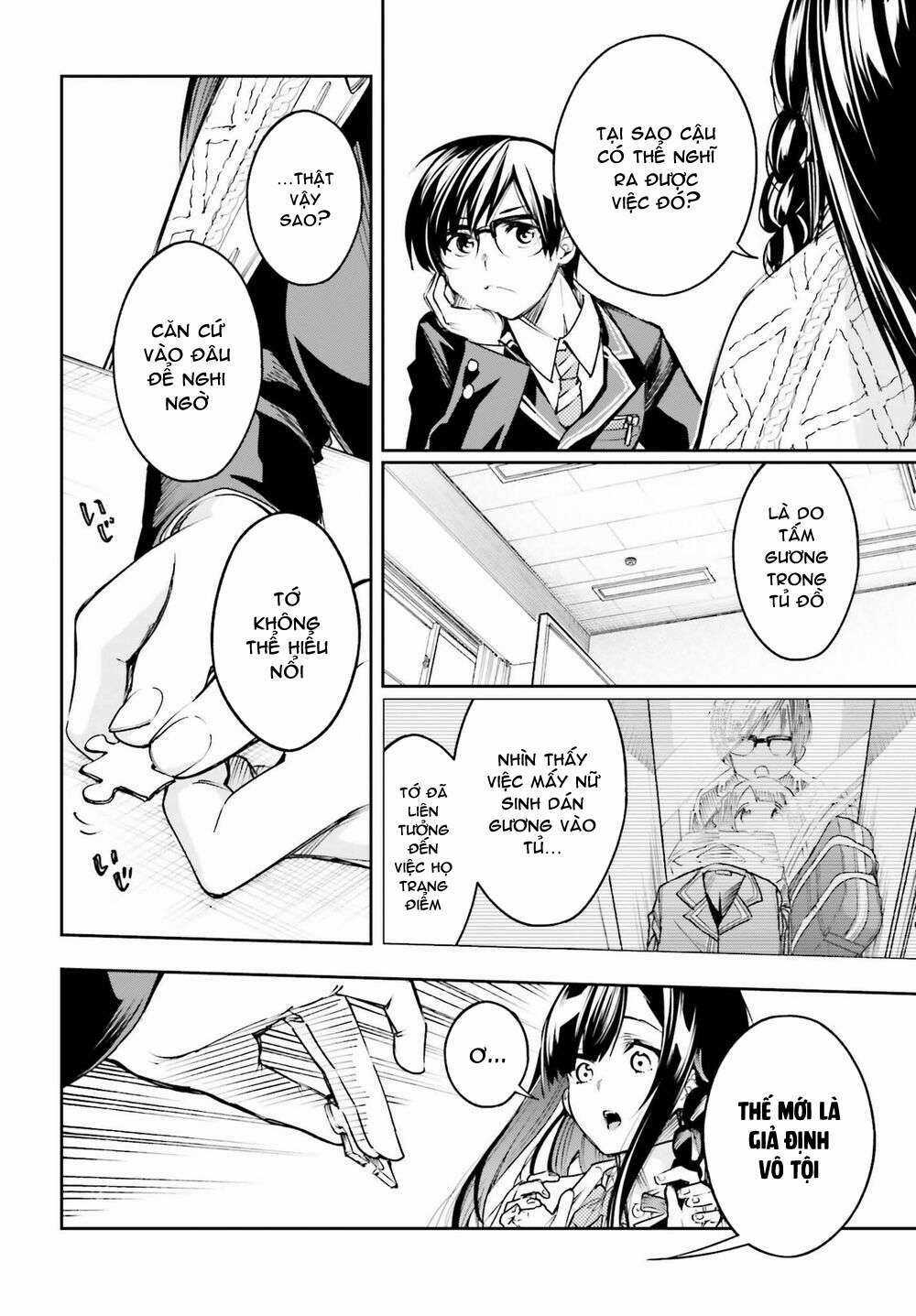 Tớ Sẽ Giải Đáp Bí Ẩn Của Cậu Chapter 2.2 trang 37