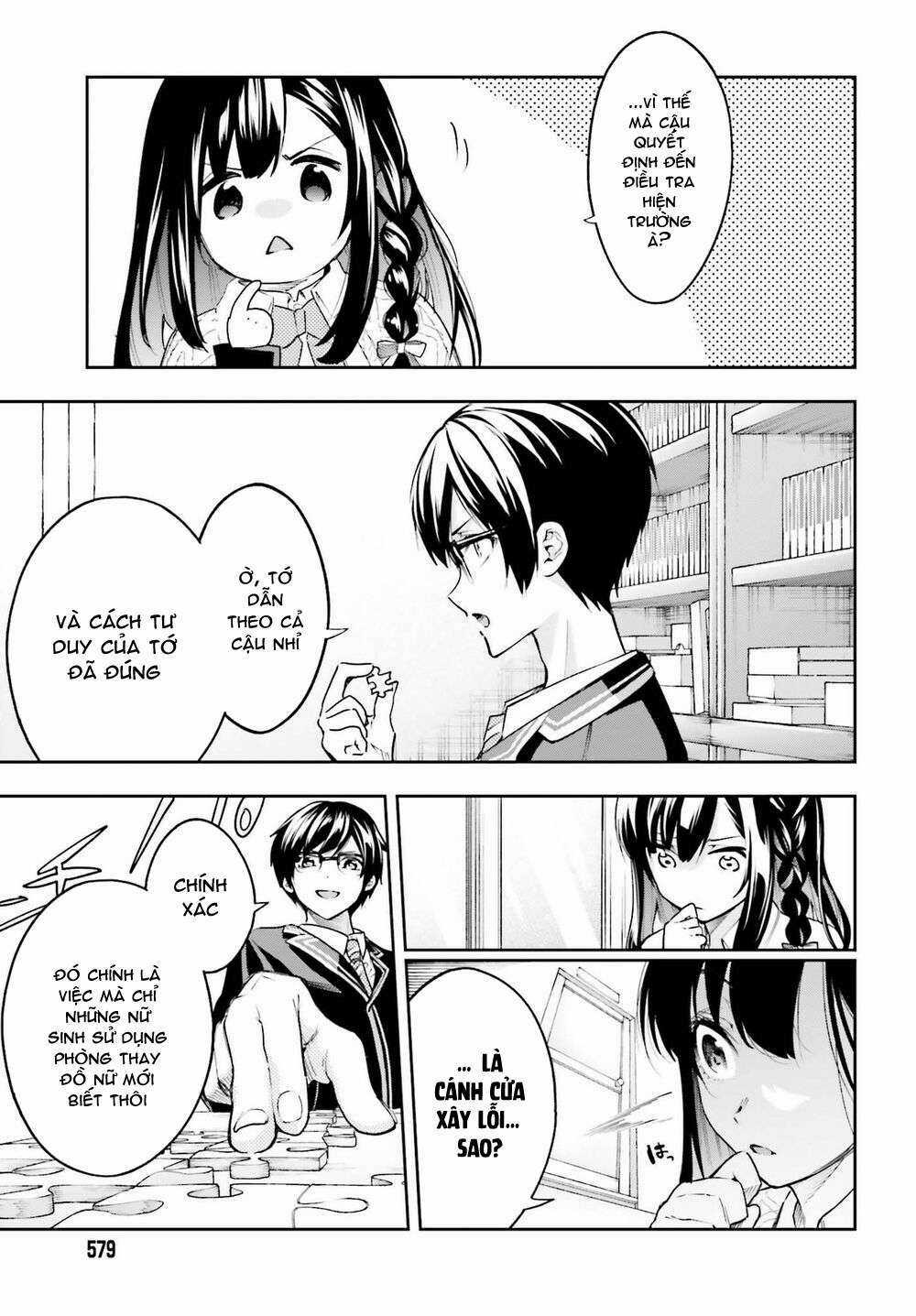 Tớ Sẽ Giải Đáp Bí Ẩn Của Cậu Chapter 2.2 trang 6