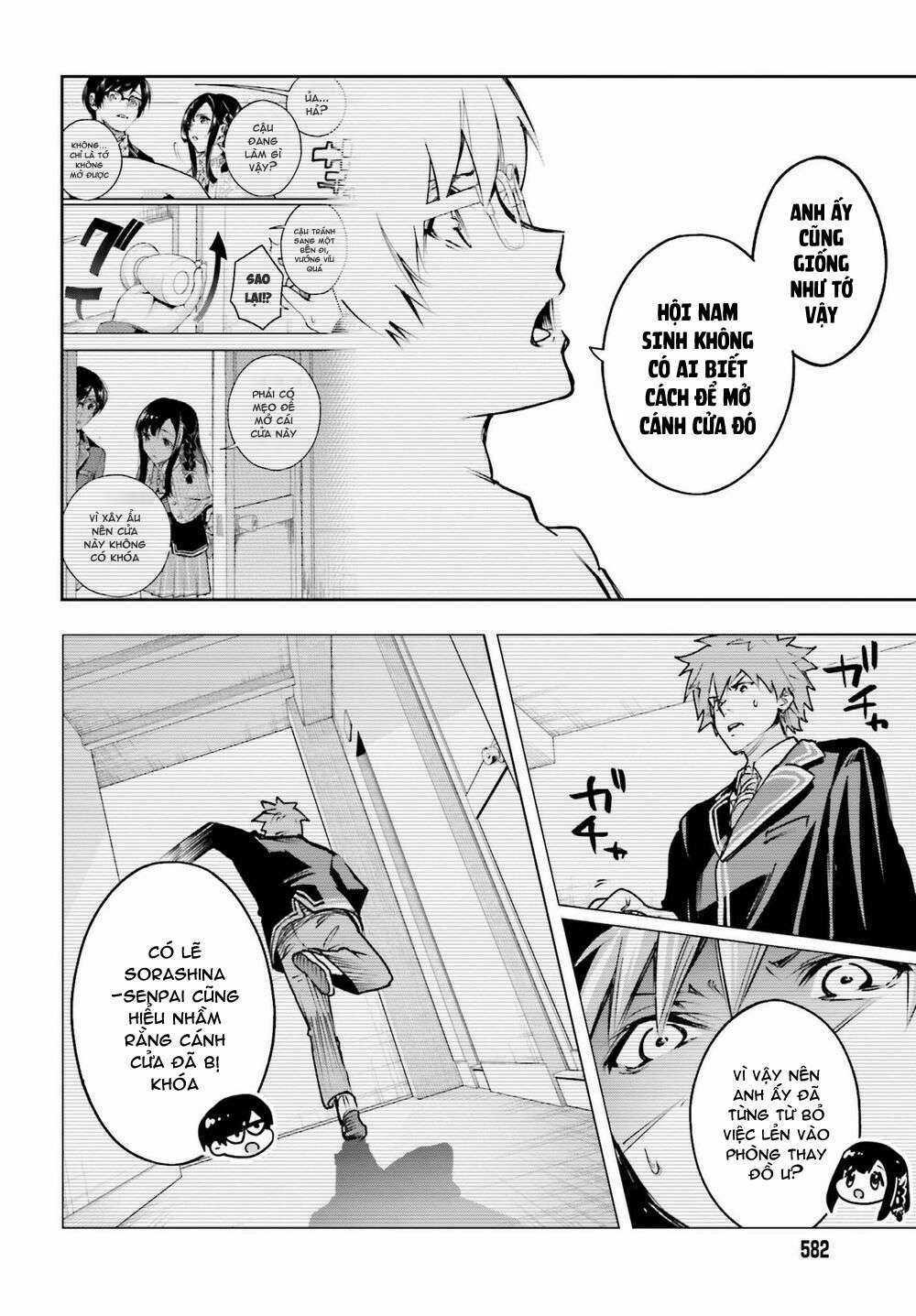 Tớ Sẽ Giải Đáp Bí Ẩn Của Cậu Chapter 2.2 trang 9