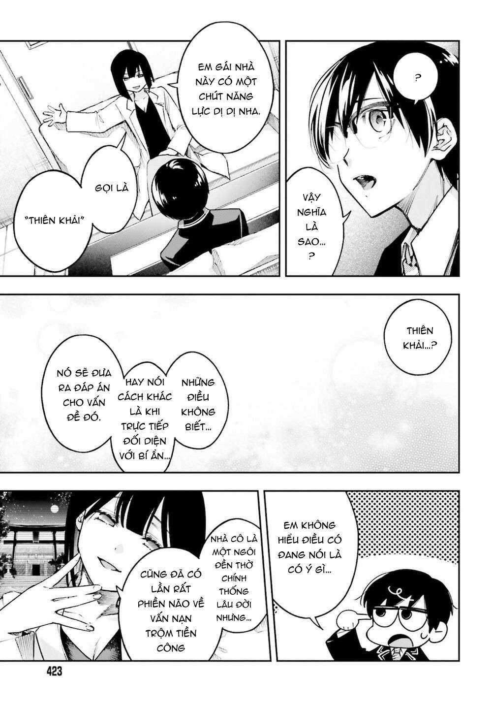 Tớ Sẽ Giải Đáp Bí Ẩn Của Cậu Chapter 3 trang 28