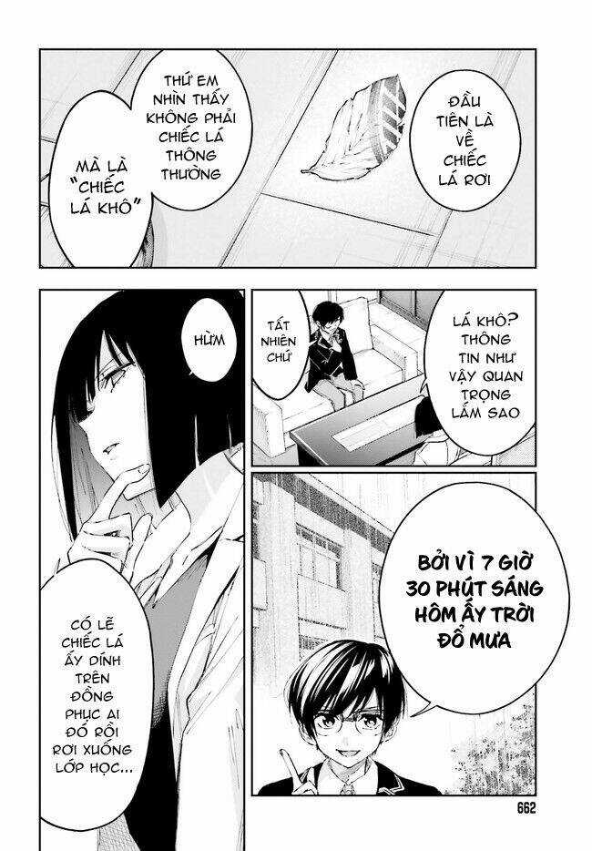 Tớ Sẽ Giải Đáp Bí Ẩn Của Cậu Chapter 5.1 trang 8