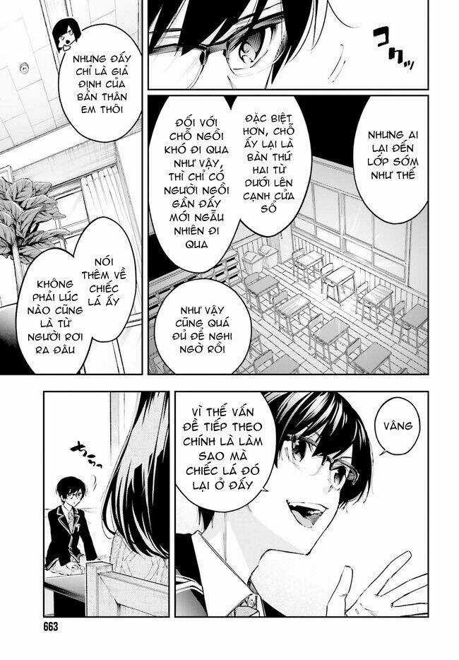 Tớ Sẽ Giải Đáp Bí Ẩn Của Cậu Chapter 5.1 trang 9