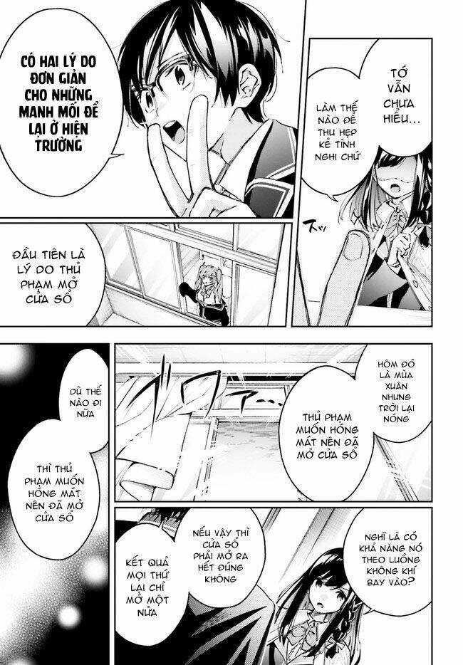 Tớ Sẽ Giải Đáp Bí Ẩn Của Cậu Chapter 5.2 trang 12