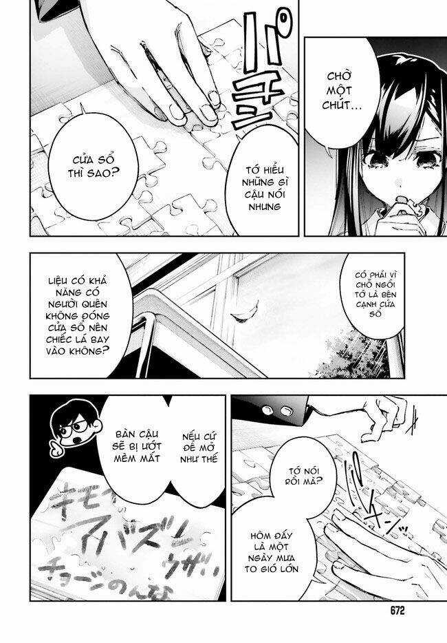 Tớ Sẽ Giải Đáp Bí Ẩn Của Cậu Chapter 5.2 trang 5