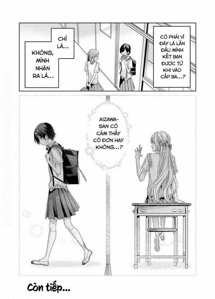 Tớ Thấy Cậu Được Đó, Aizawa-San Chapter 3 trang 23