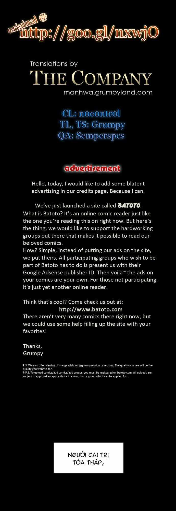 Tòa Tháp Bí Ẩn Chapter 33 trang 1