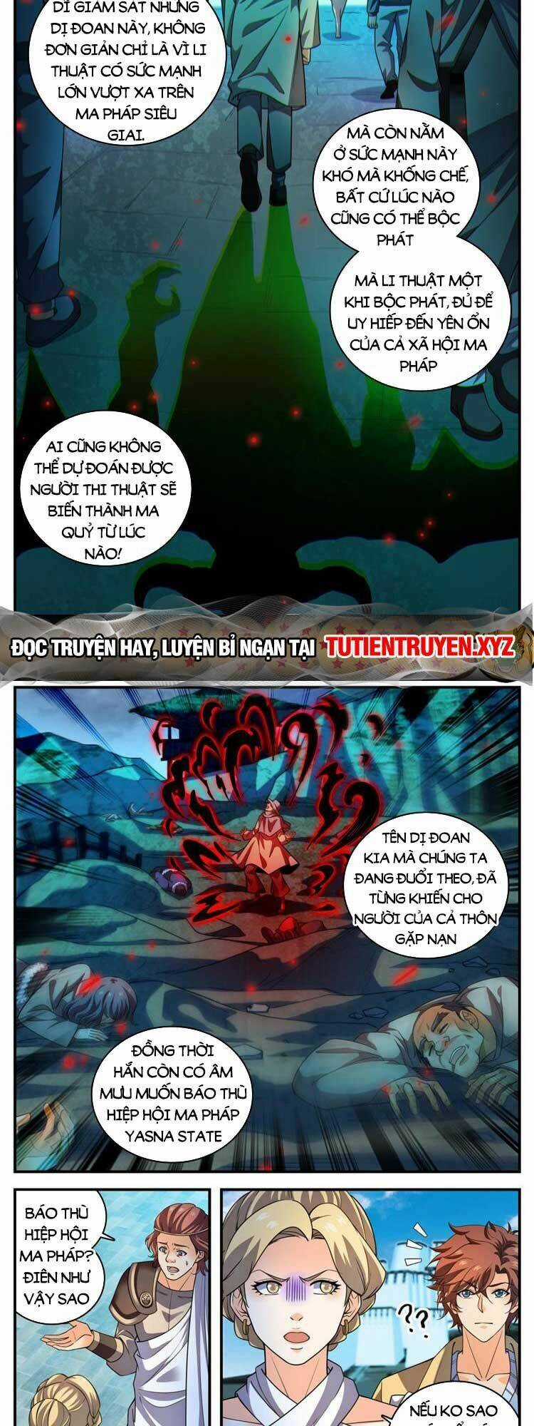 Toàn Chức Pháp Sư Chapter 1056 trang 1