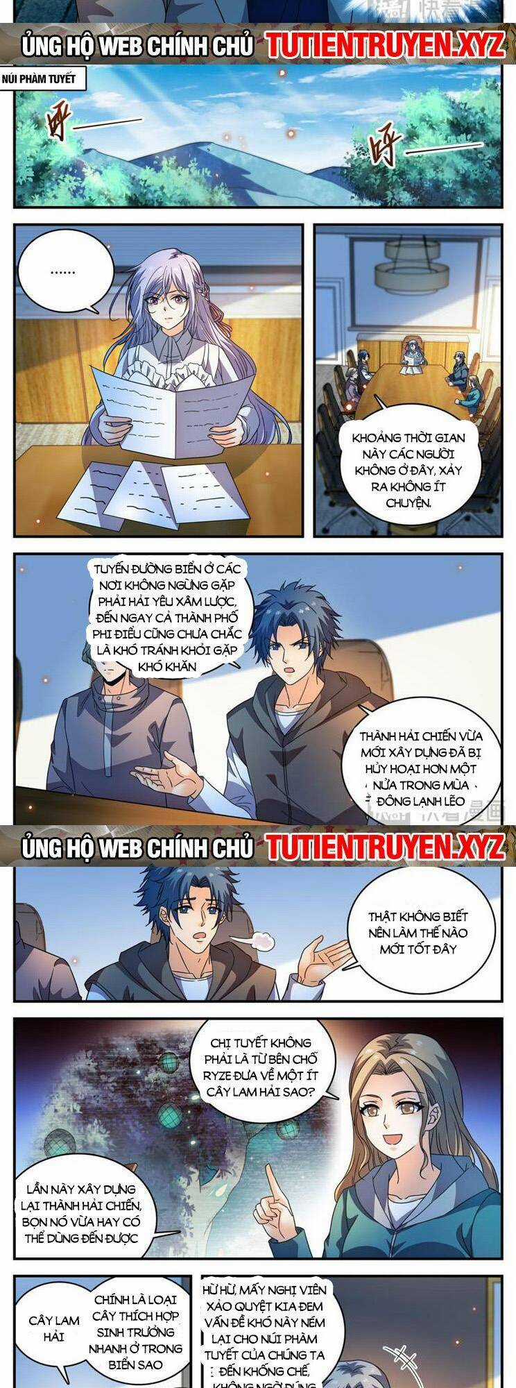 Toàn Chức Pháp Sư Chapter 1106 trang 1
