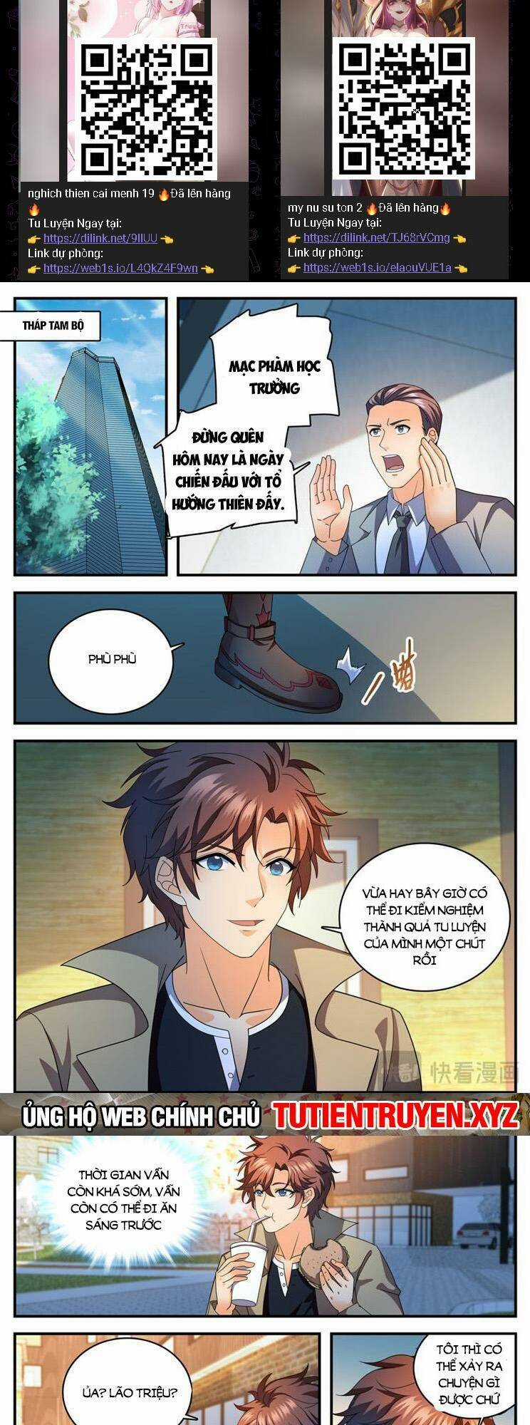 Toàn Chức Pháp Sư Chapter 1112 trang 1