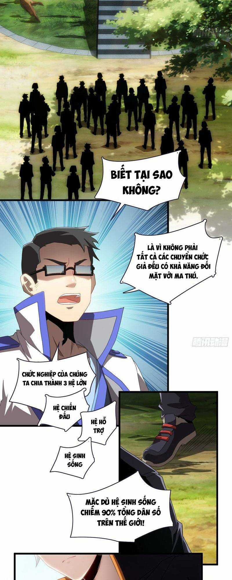 Toàn Dân Chuyển Chức: Ta Trở Thành Vong Linh Quân Chủ Chapter 1 trang 9