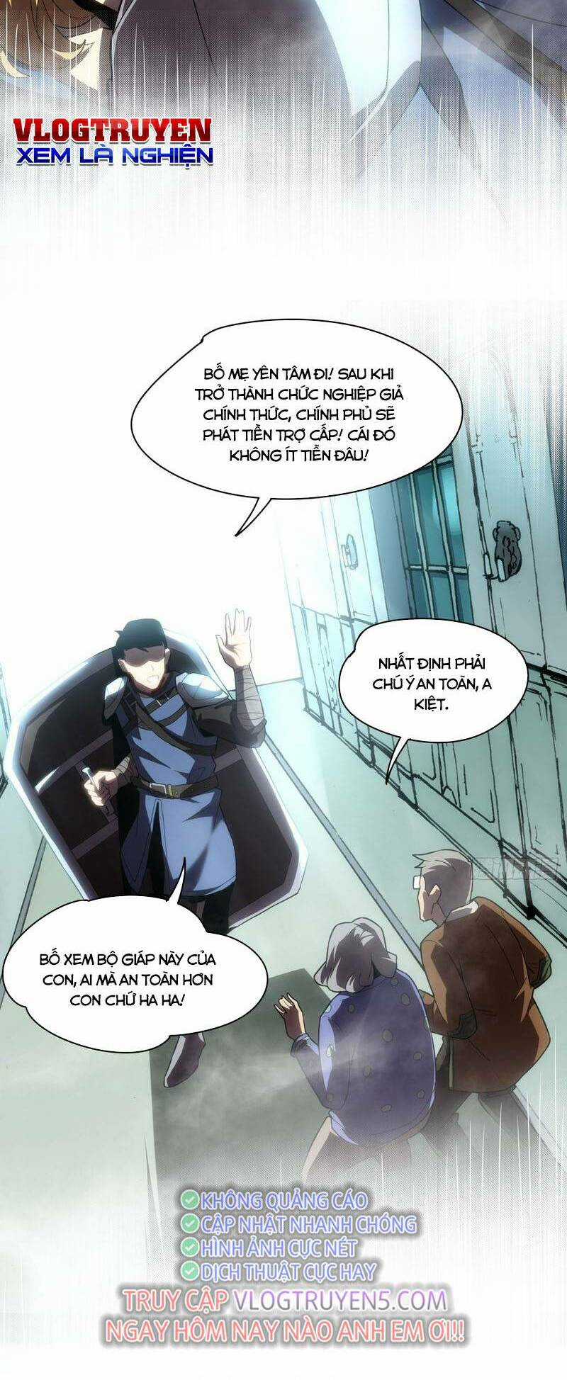 Toàn Dân Chuyển Chức: Ta Trở Thành Vong Linh Quân Chủ Chapter 3 trang 12