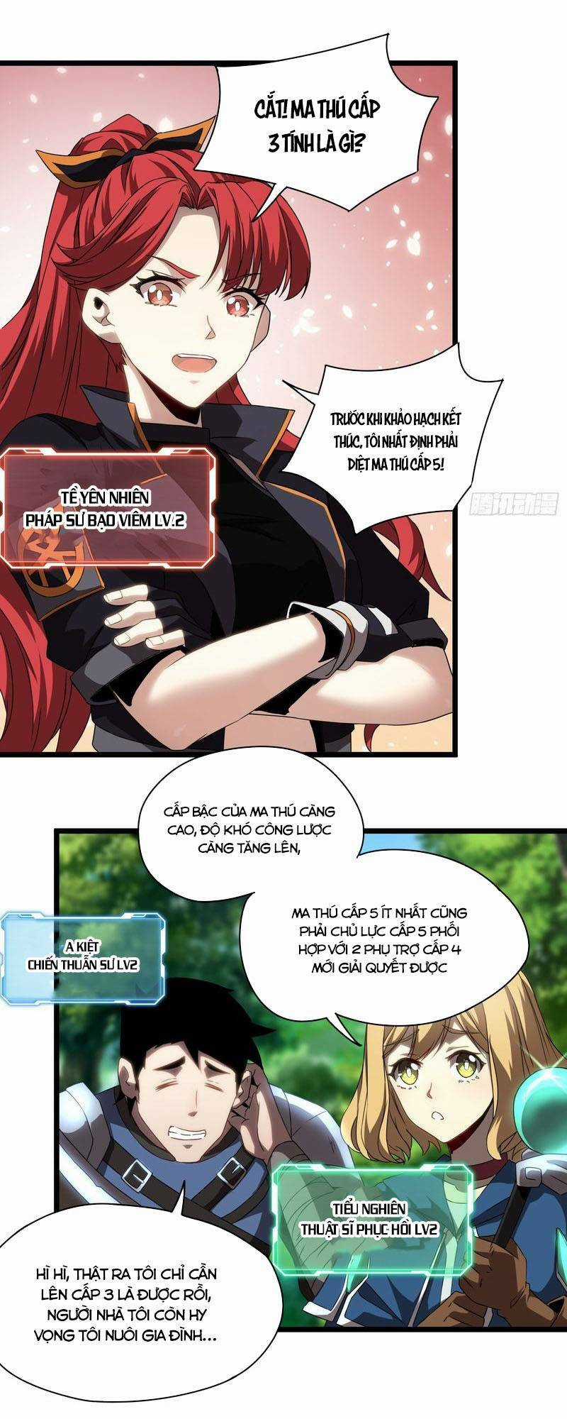 Toàn Dân Chuyển Chức: Ta Trở Thành Vong Linh Quân Chủ Chapter 3 trang 5