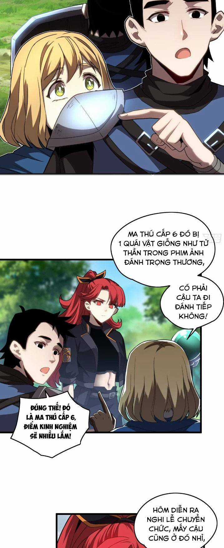 Toàn Dân Chuyển Chức: Ta Trở Thành Vong Linh Quân Chủ Chapter 4 trang 4