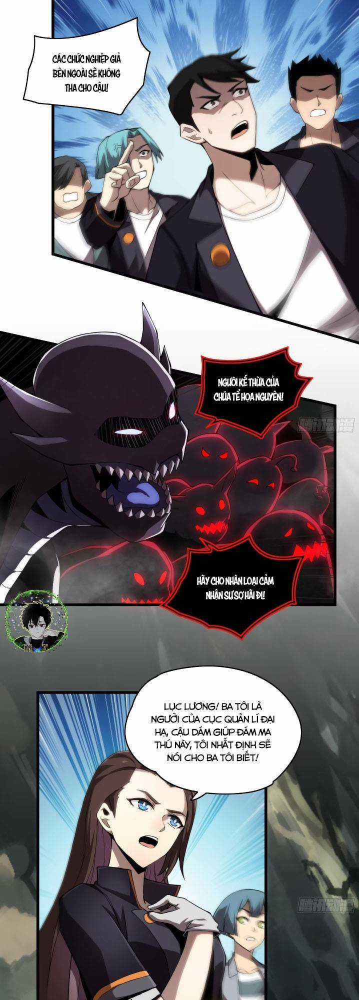 Toàn Dân Chuyển Chức: Ta Trở Thành Vong Linh Quân Chủ Chapter 8 trang 3