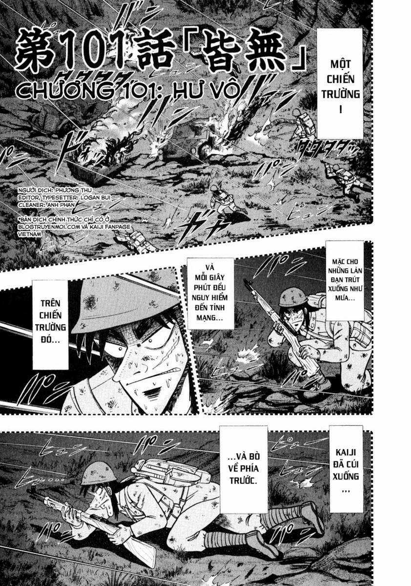 Tobaku Datenroku Kaiji Chapter 101 trang 0