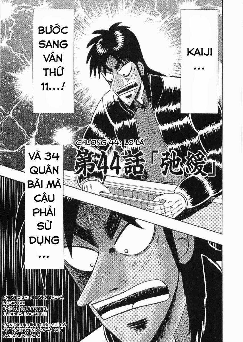 Tobaku Datenroku Kaiji Chapter 44 trang 0
