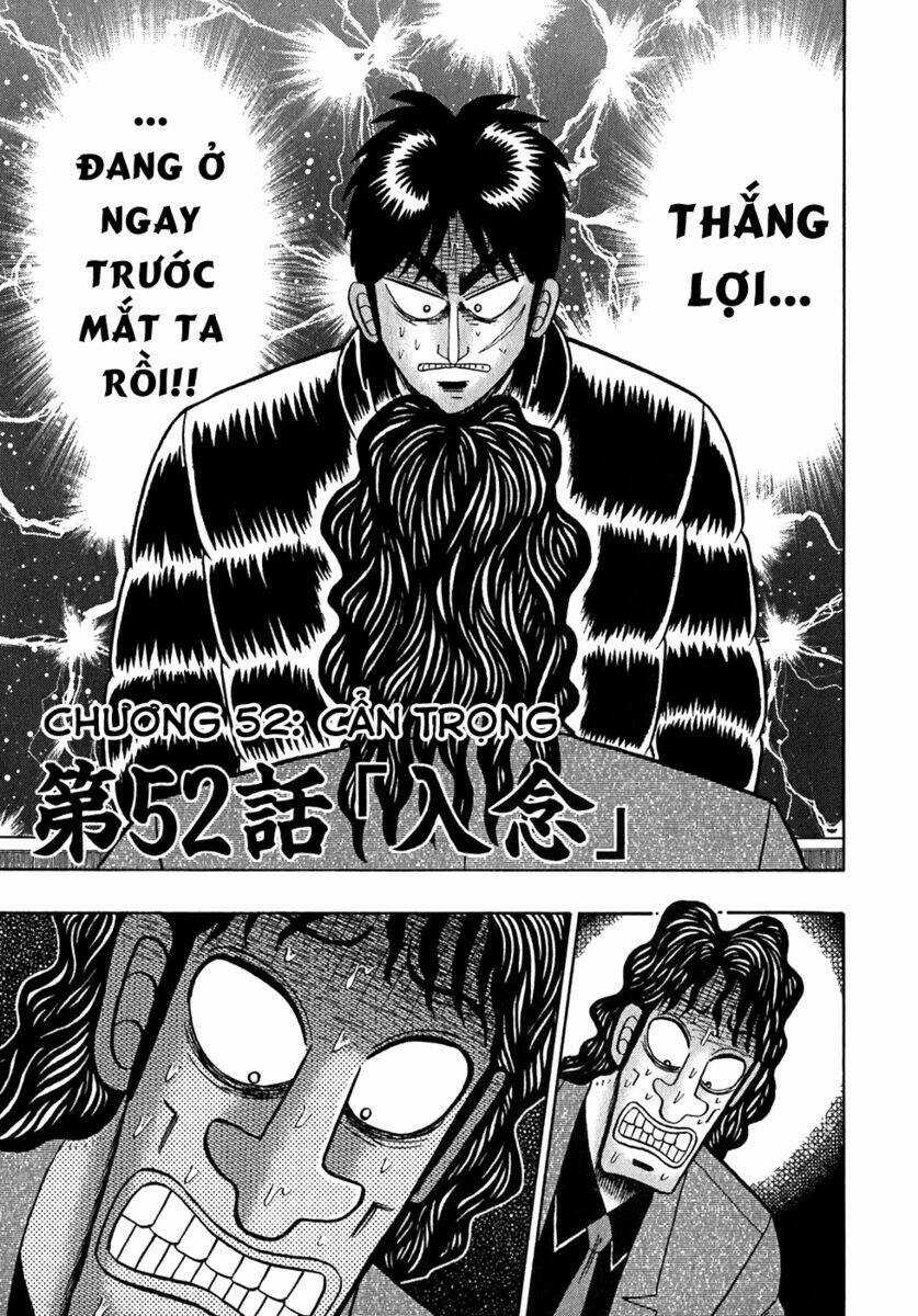 Tobaku Datenroku Kaiji Chapter 52 trang 0