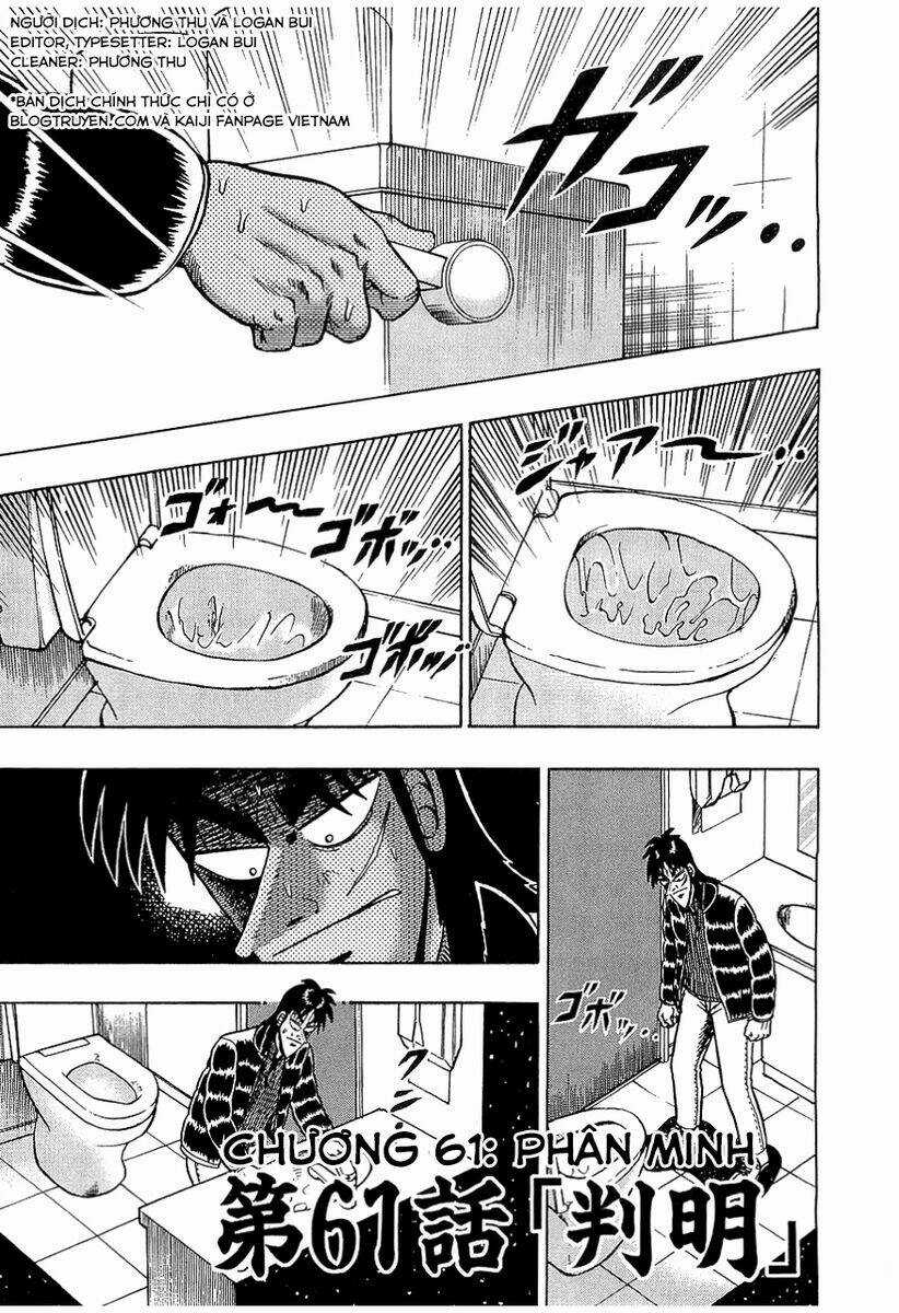 Tobaku Datenroku Kaiji Chapter 61 trang 0