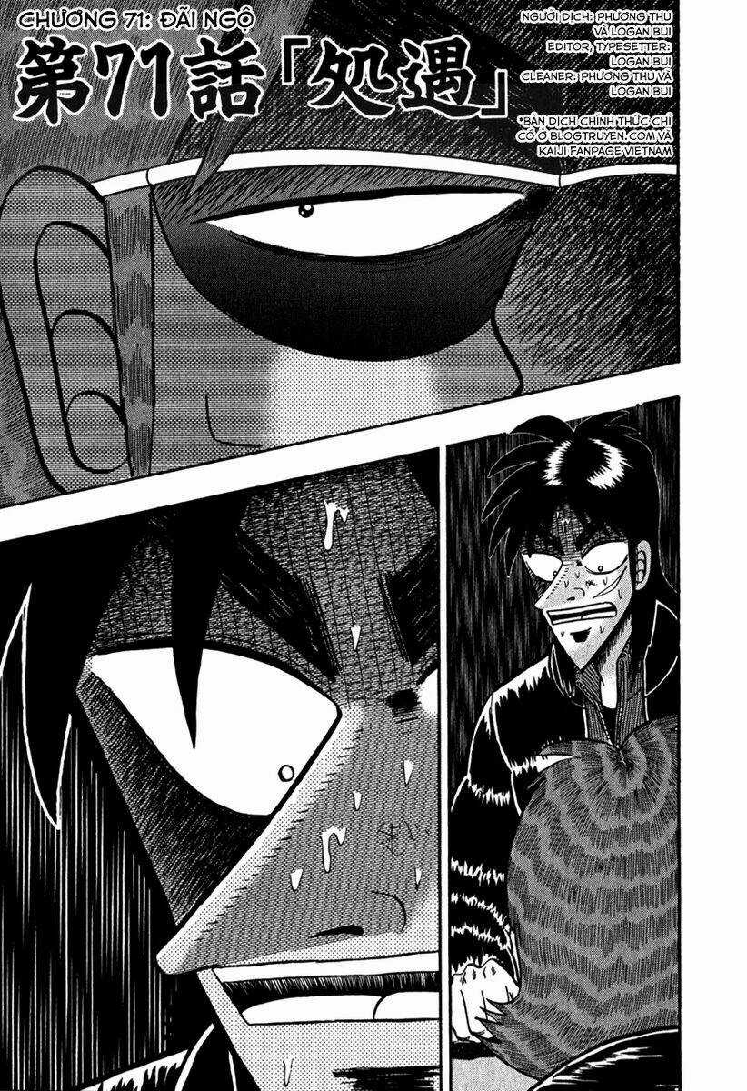 Tobaku Datenroku Kaiji Chapter 71 trang 0