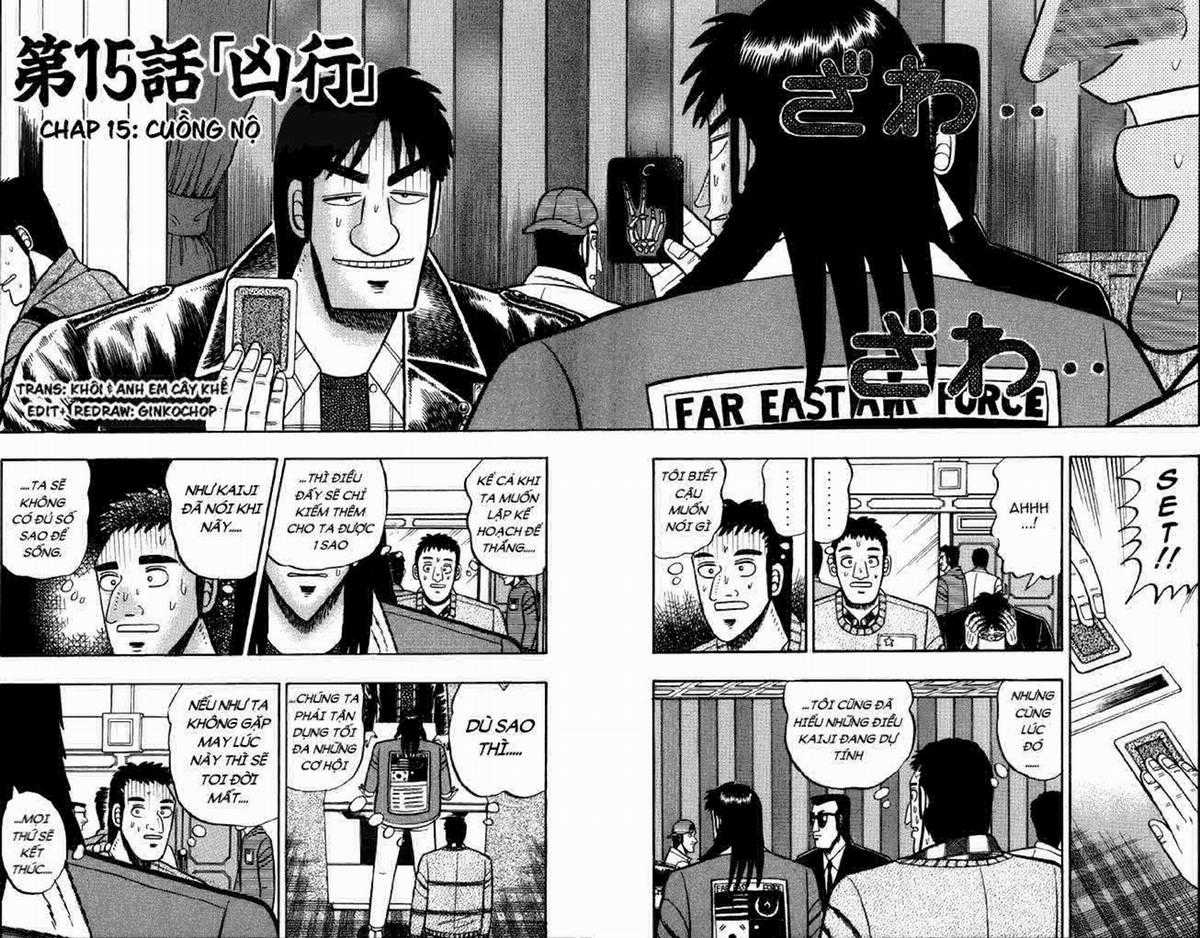Tobaku Mokushiroku Kaiji Chapter 15 trang 1
