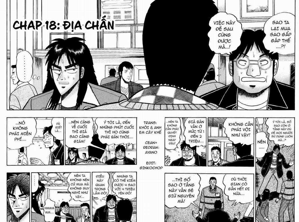 Tobaku Mokushiroku Kaiji Chapter 18 trang 1