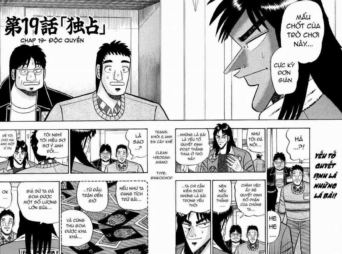 Tobaku Mokushiroku Kaiji Chapter 19 trang 1