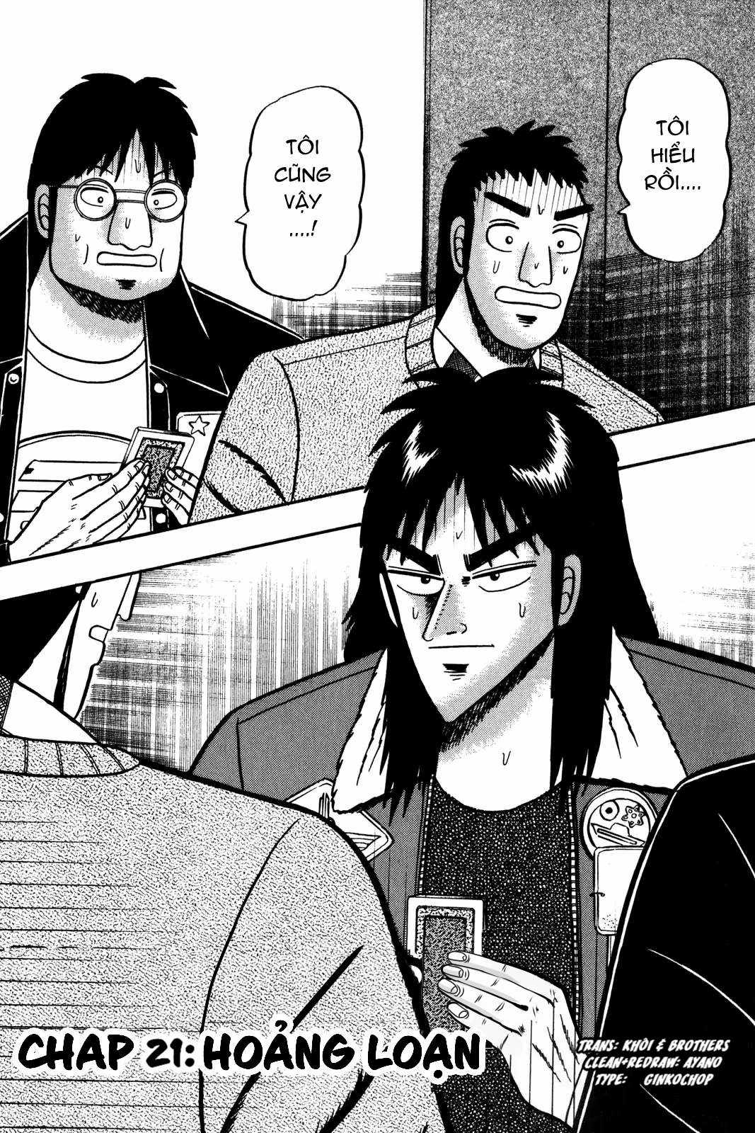 Tobaku Mokushiroku Kaiji Chapter 21 trang 1