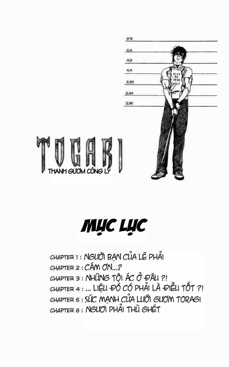 Togari Chapter 1 trang 0