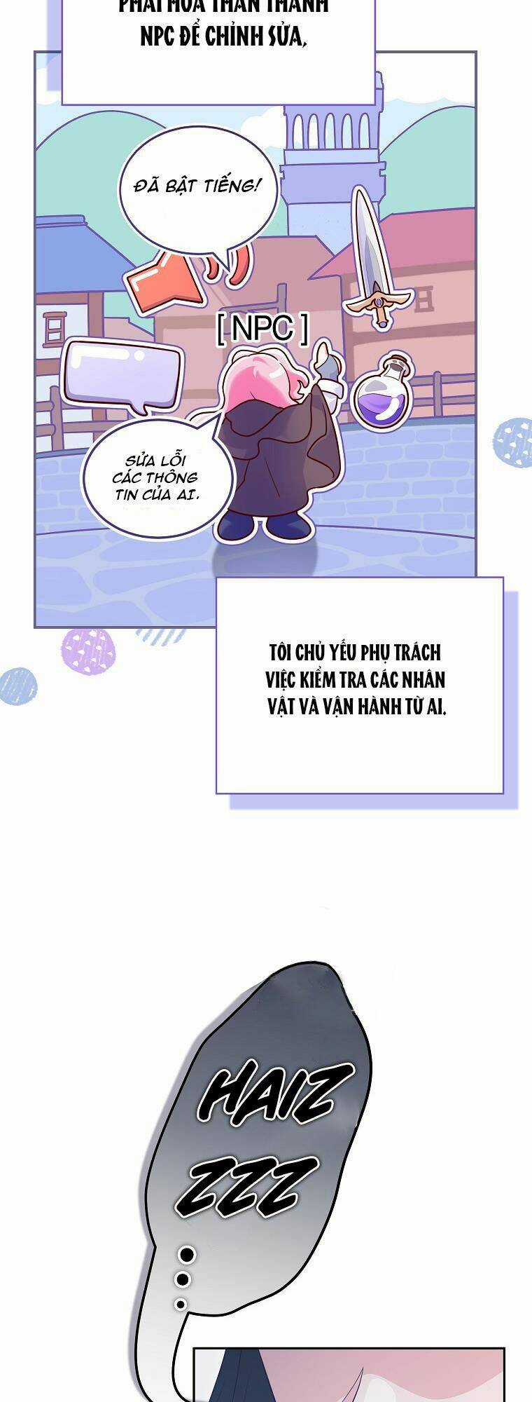 Tôi Bị Mắc Kẹt Trong Trò Chơi Lỗi Chapter 1 trang 35