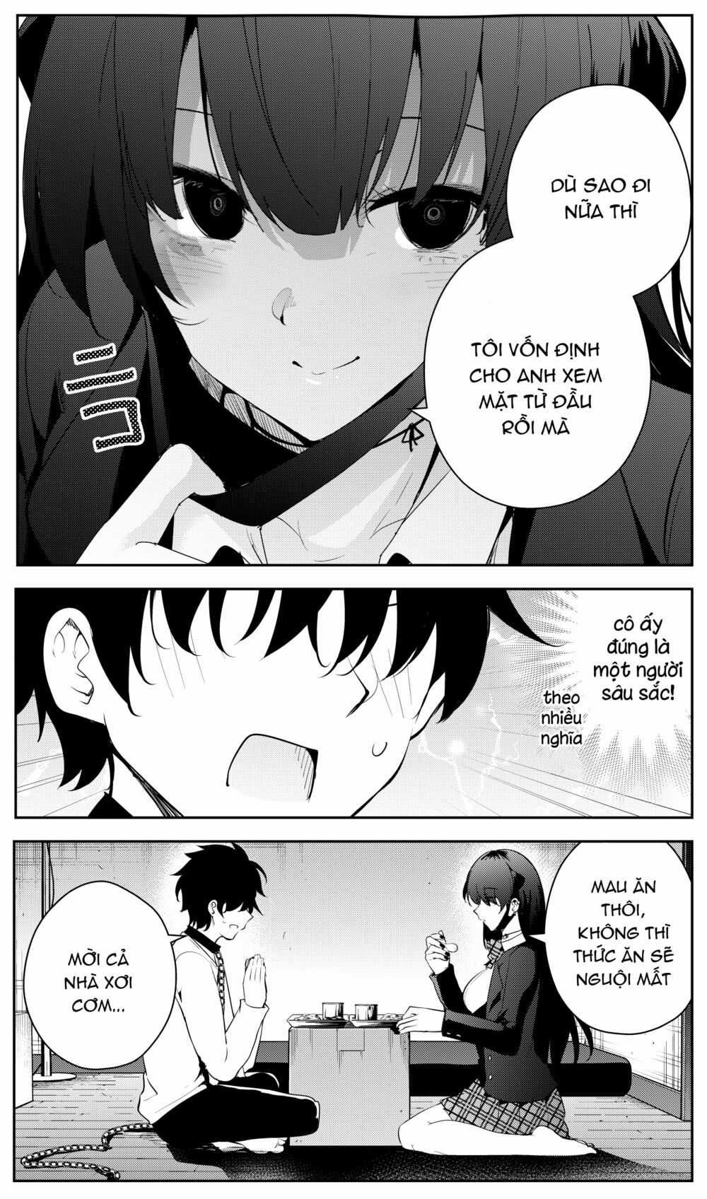 Tôi Bị Một Nữ Sinh Trung Học Kỳ Lạ Giam Cầm Chapter 13 trang 4