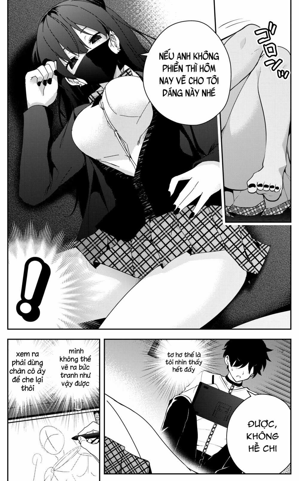 Tôi Bị Một Nữ Sinh Trung Học Kỳ Lạ Giam Cầm Chapter 20 trang 2