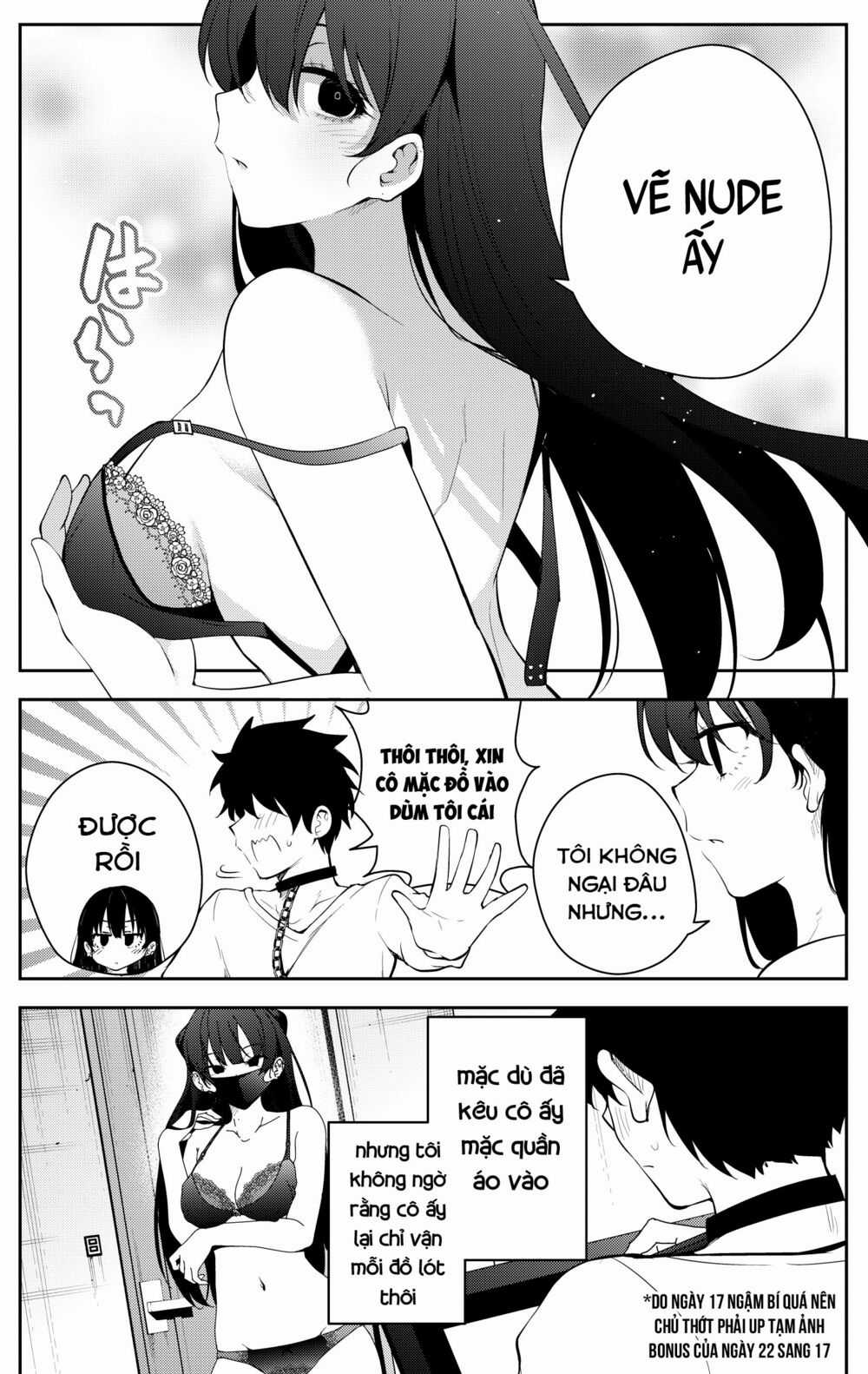 Tôi Bị Một Nữ Sinh Trung Học Kỳ Lạ Giam Cầm Chapter 22 trang 4