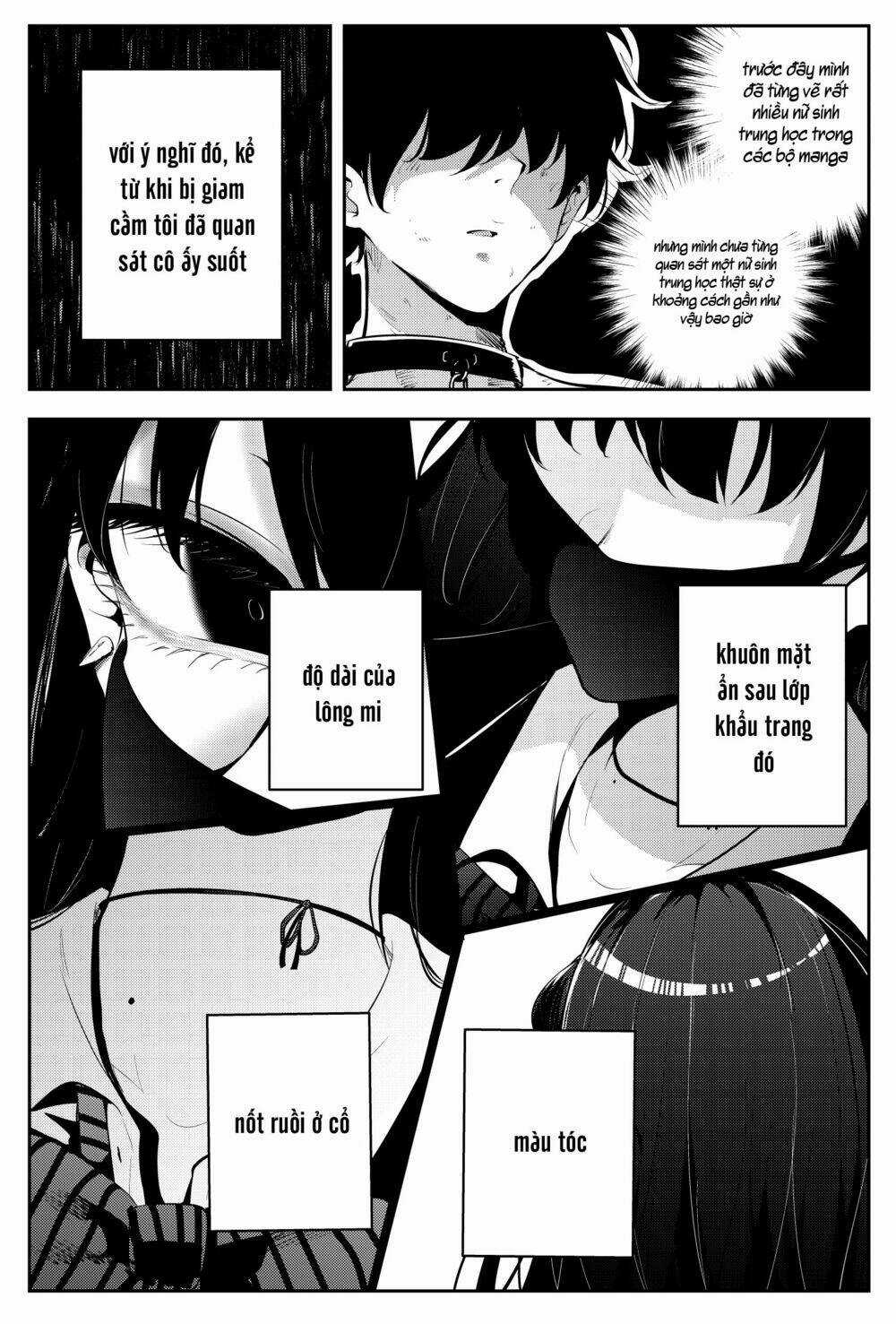 Tôi Bị Một Nữ Sinh Trung Học Kỳ Lạ Giam Cầm Chapter 3 trang 4