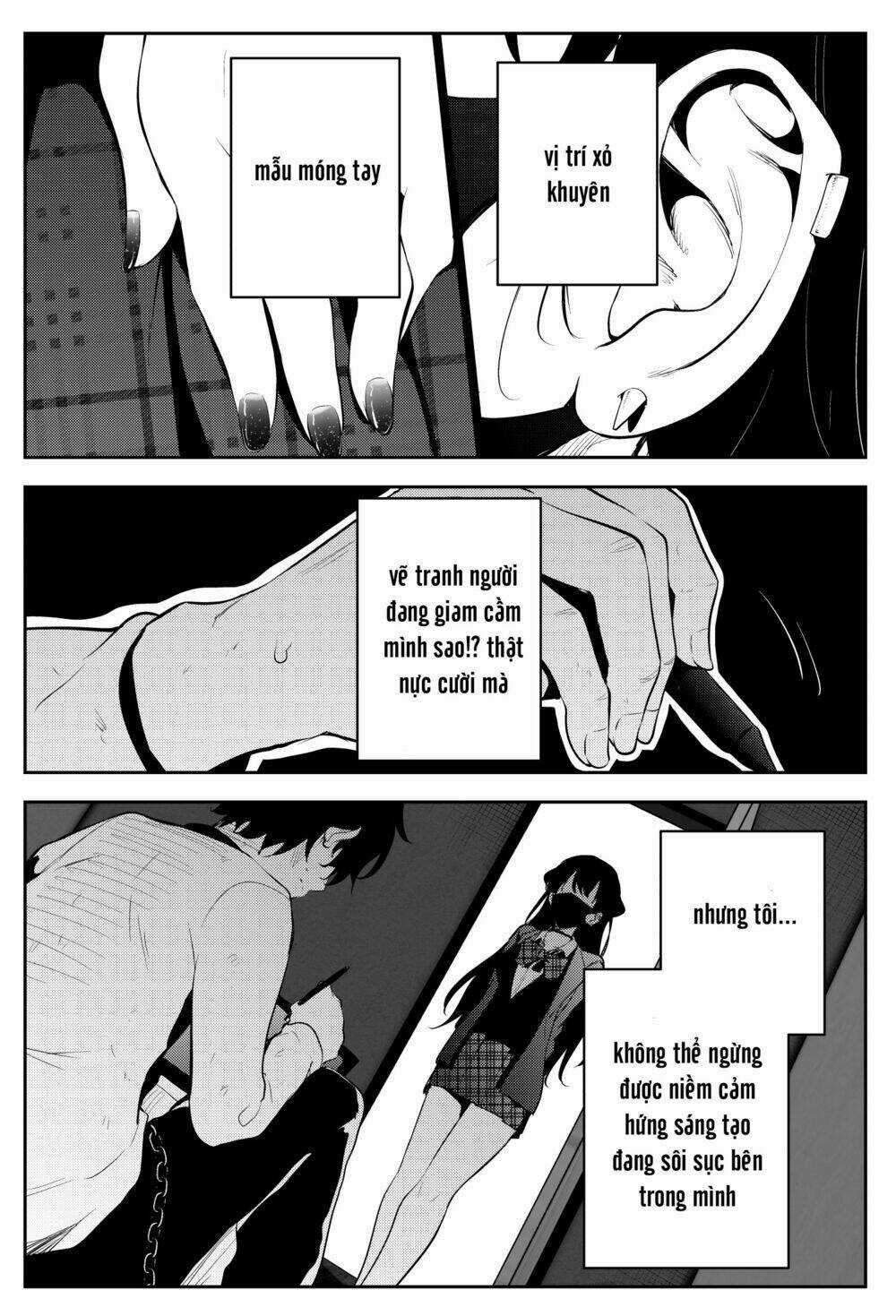 Tôi Bị Một Nữ Sinh Trung Học Kỳ Lạ Giam Cầm Chapter 3 trang 5