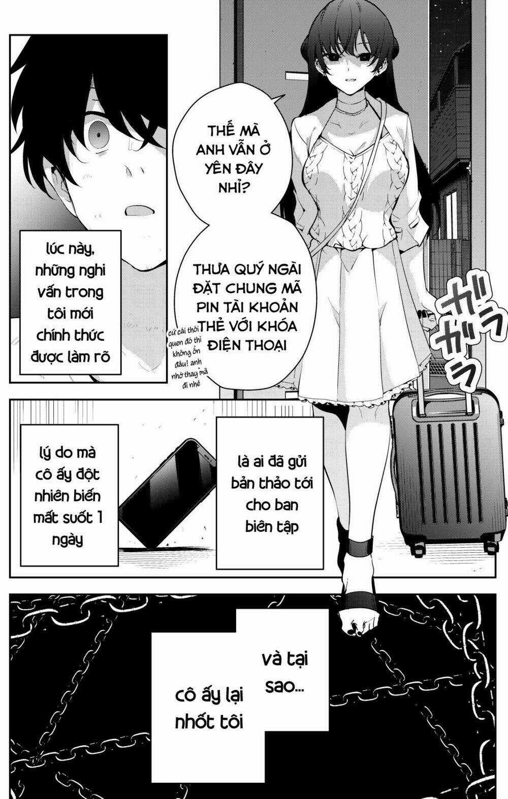 Tôi Bị Một Nữ Sinh Trung Học Kỳ Lạ Giam Cầm Chapter 31 trang 8