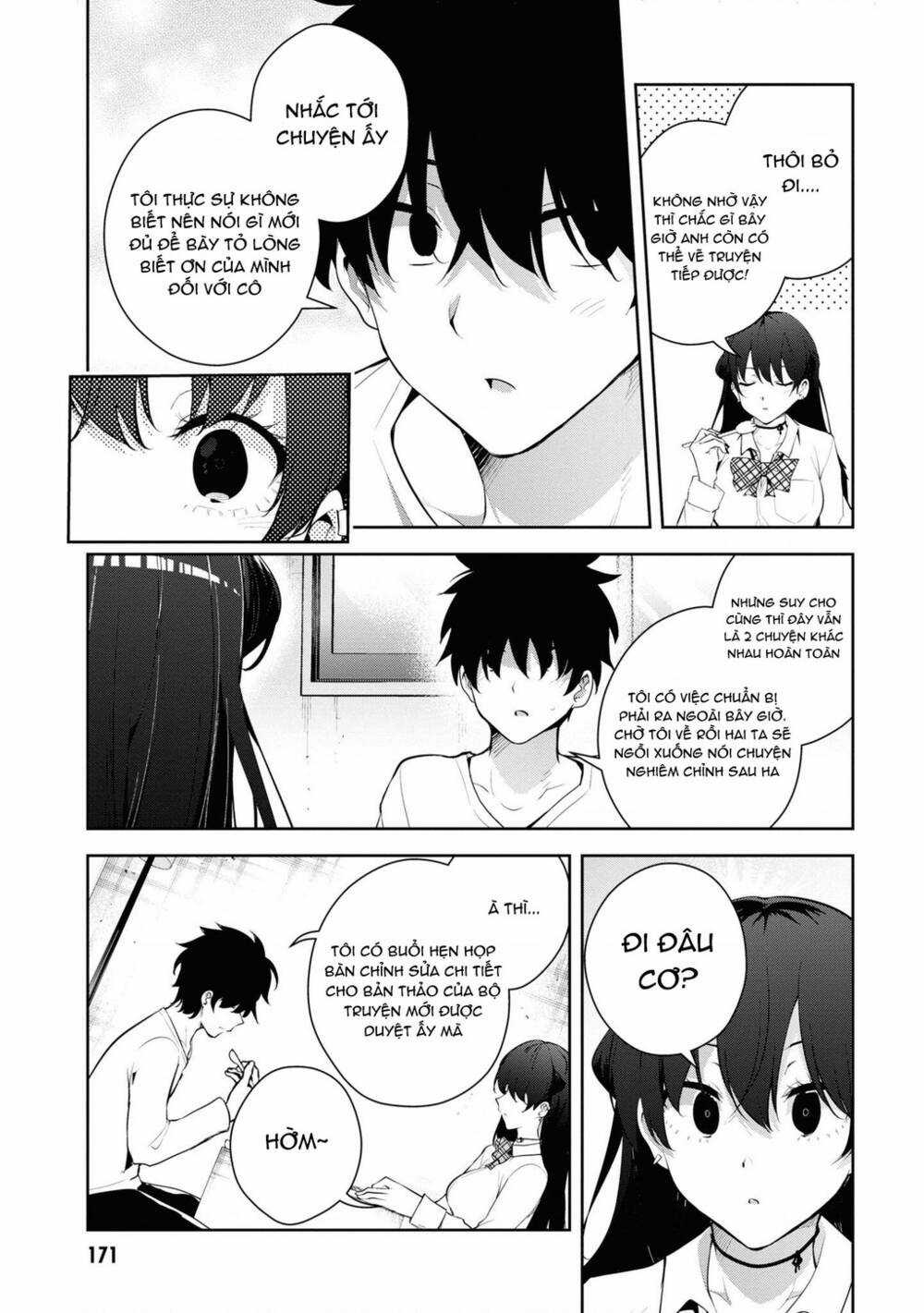 Tôi Bị Một Nữ Sinh Trung Học Kỳ Lạ Giam Cầm Chapter 33 trang 4