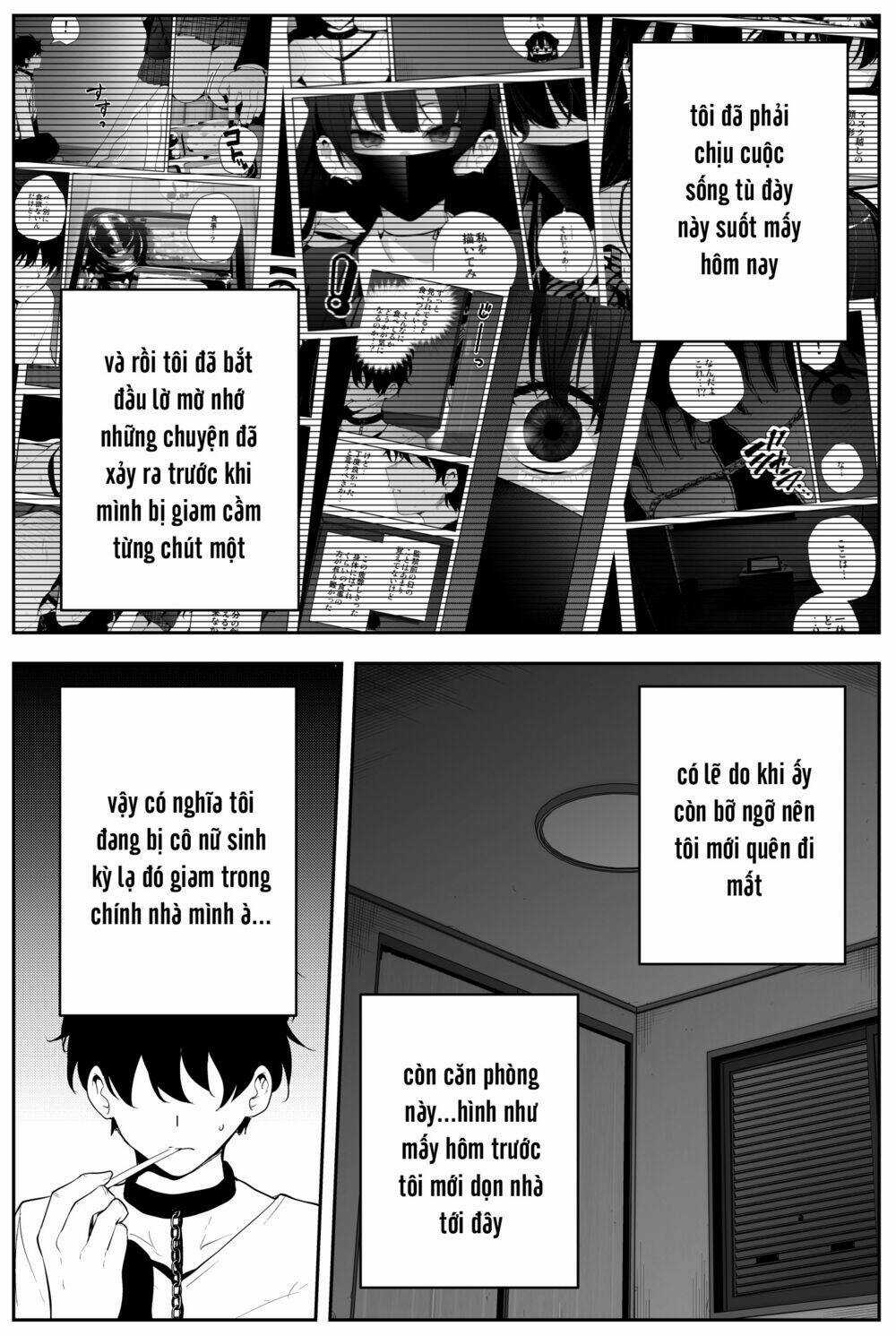 Tôi Bị Một Nữ Sinh Trung Học Kỳ Lạ Giam Cầm Chapter 5 trang 2