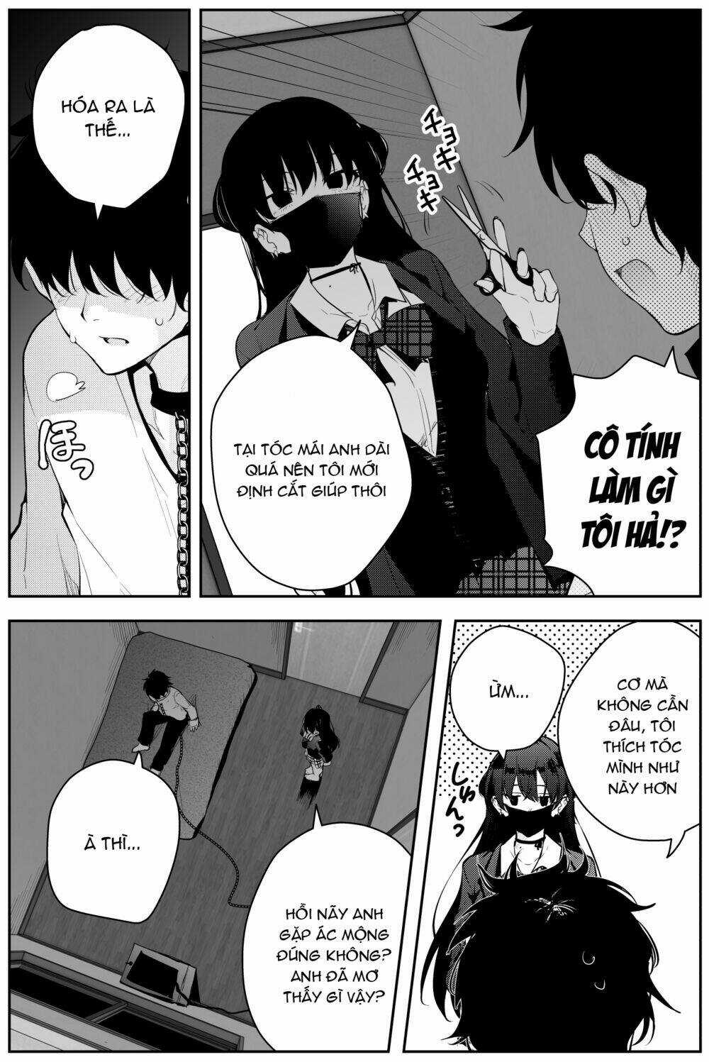 Tôi Bị Một Nữ Sinh Trung Học Kỳ Lạ Giam Cầm Chapter 6 trang 4