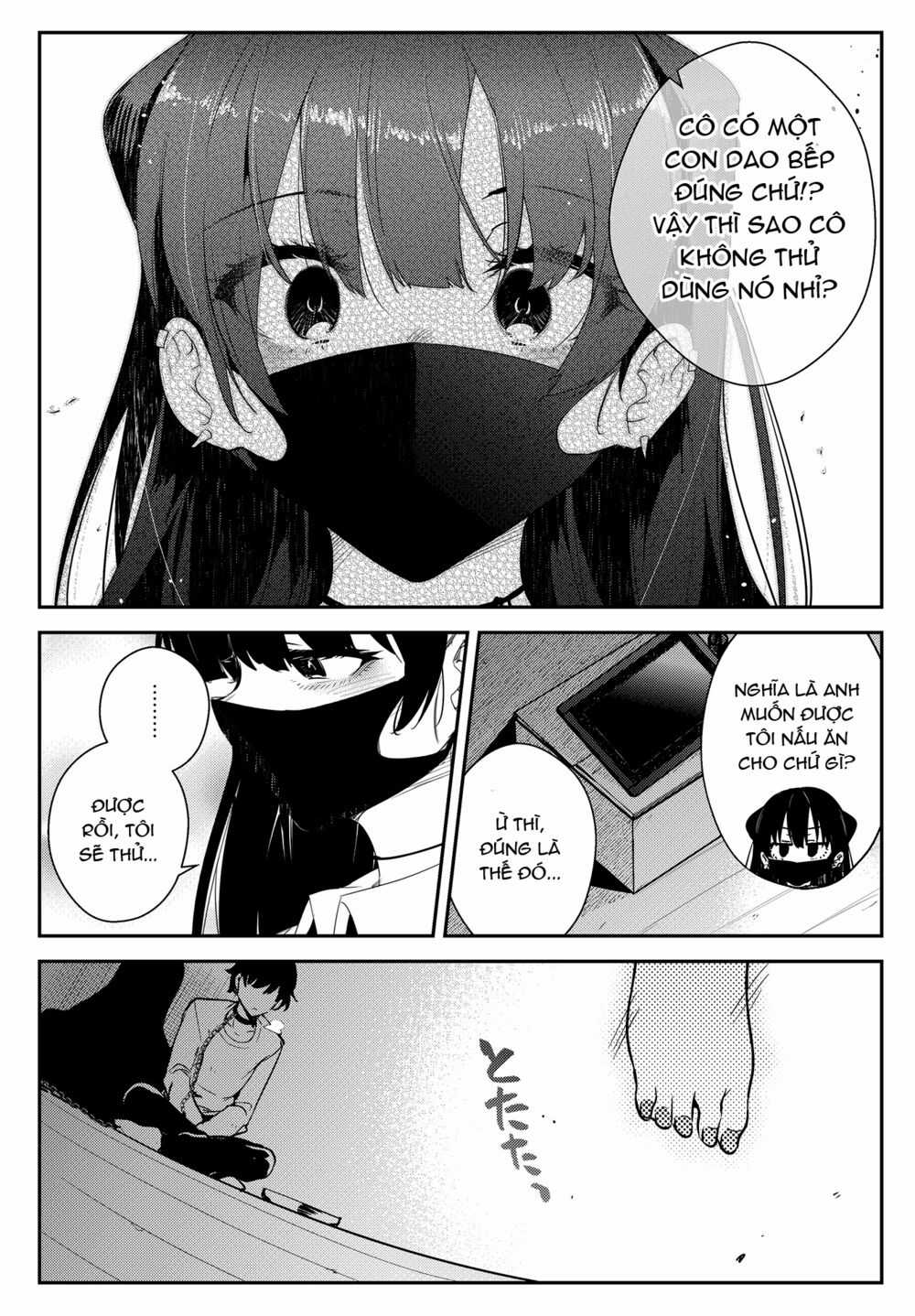 Tôi Bị Một Nữ Sinh Trung Học Kỳ Lạ Giam Cầm Chapter 7 trang 4