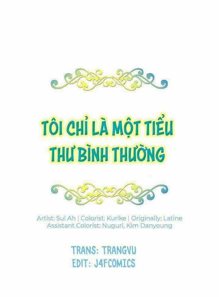 Tôi Chỉ Là Một Tiểu Thư Bình Thường Chapter 3 trang 7
