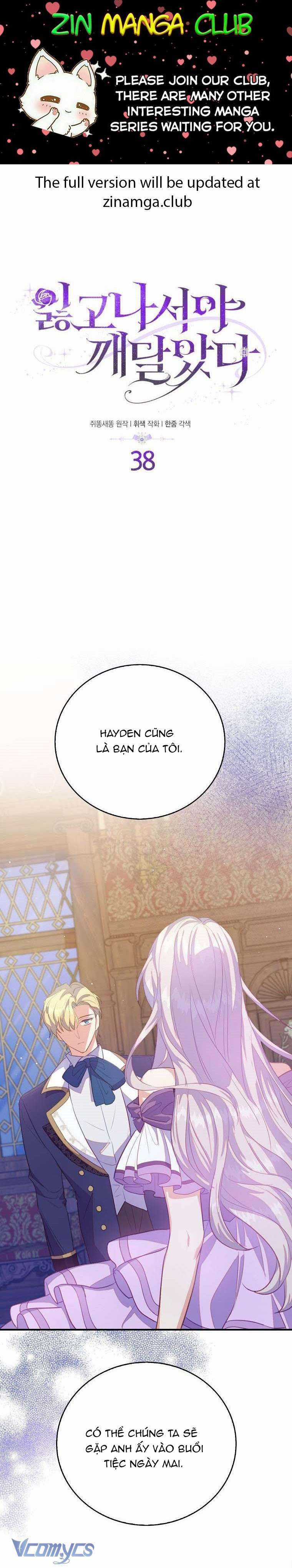 Tôi Chỉ Nhận Ra Sau Khi Mất Cô Ấy Chapter 38 trang 2