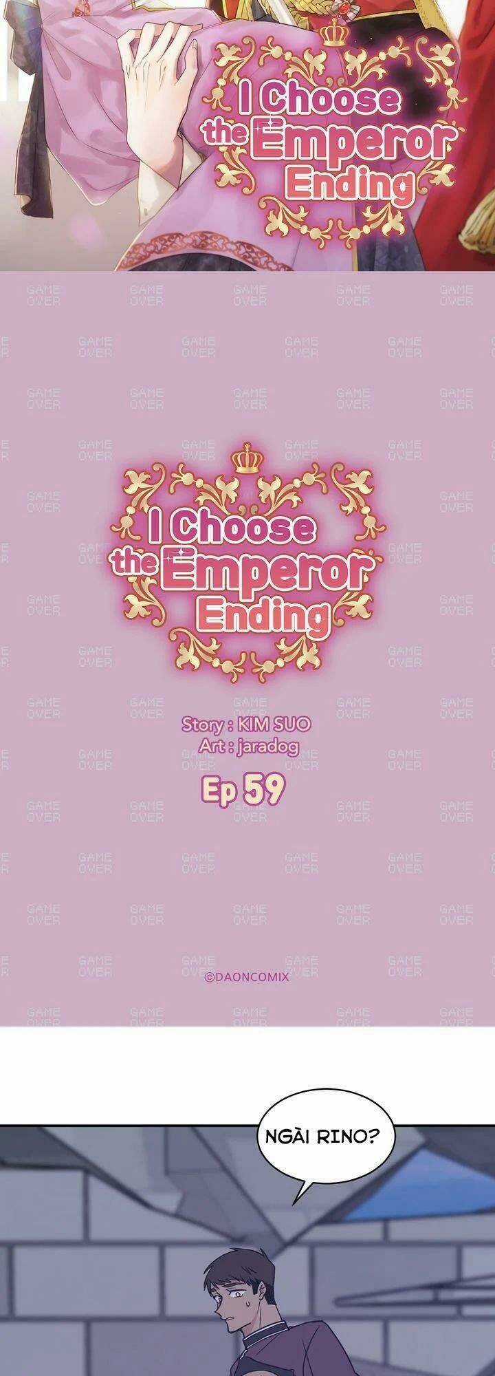 Tôi Chọn Kết Thúc Của Hoàng Đế Chapter 59 trang 2