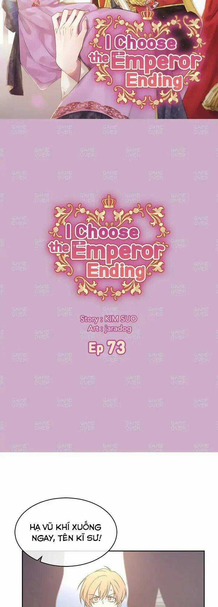 Tôi Chọn Kết Thúc Của Hoàng Đế Chapter 73 trang 3