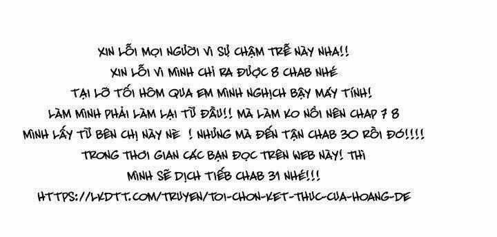 Tôi Chọn Kết Thúc Của Hoàng Đế Chapter 8 trang 33
