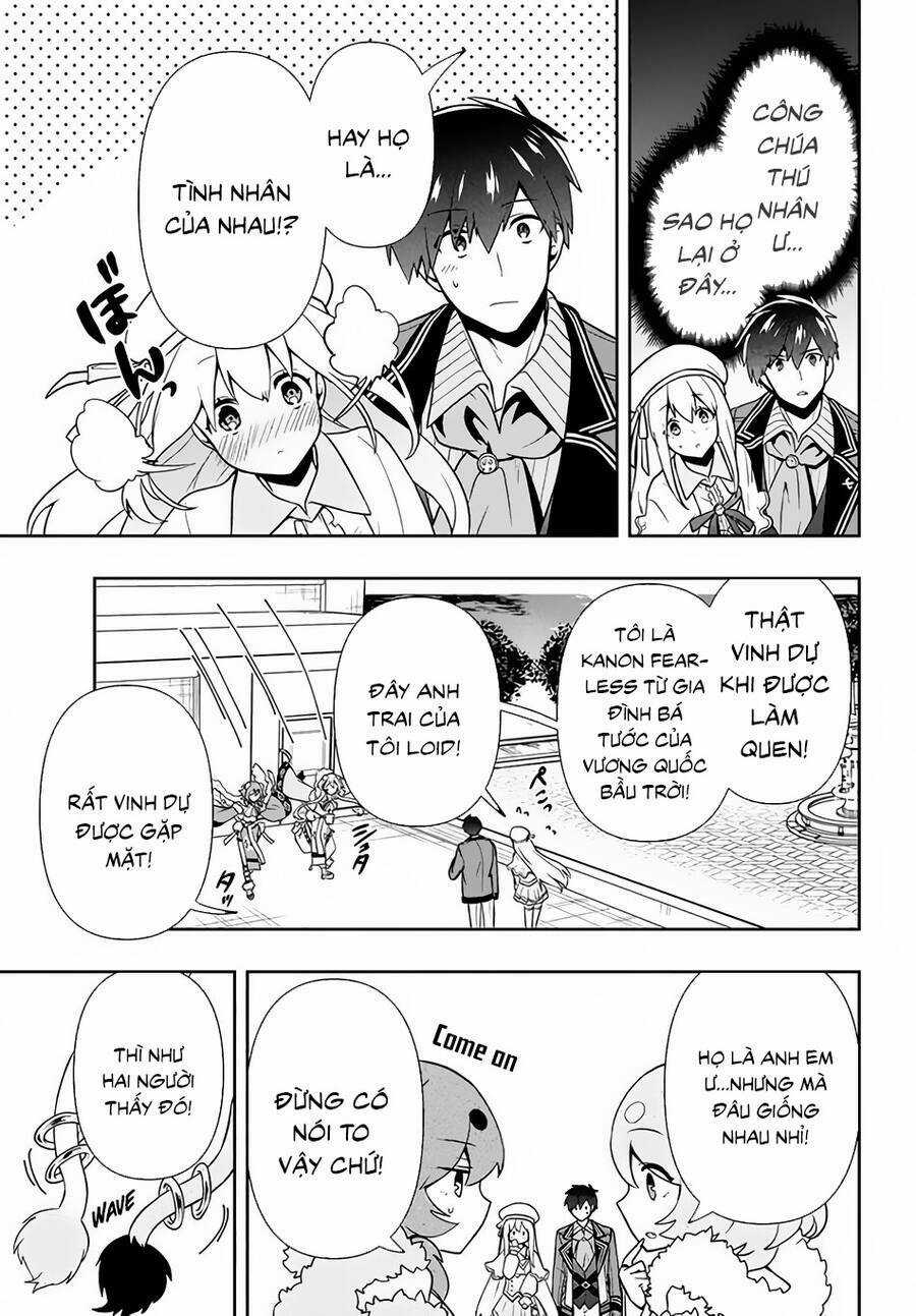 Tôi Chuyển Sinh Và Còn Nhận Được Tình Cảm Của 6 Cô Công Chúa Chapter 12 trang 3