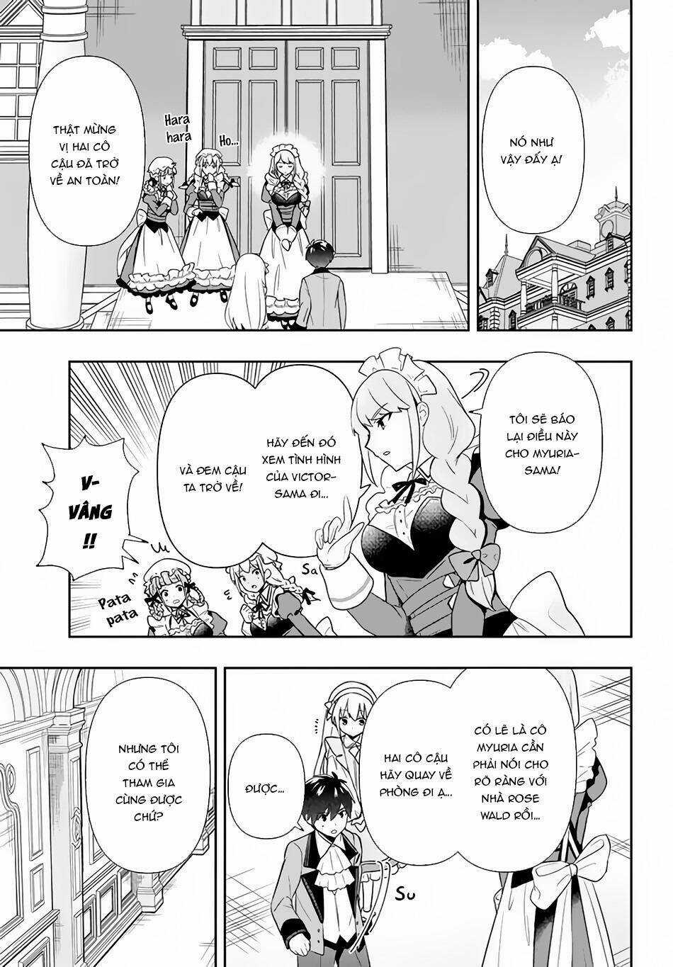 Tôi Chuyển Sinh Và Còn Nhận Được Tình Cảm Của 6 Cô Công Chúa Chapter 2 trang 11