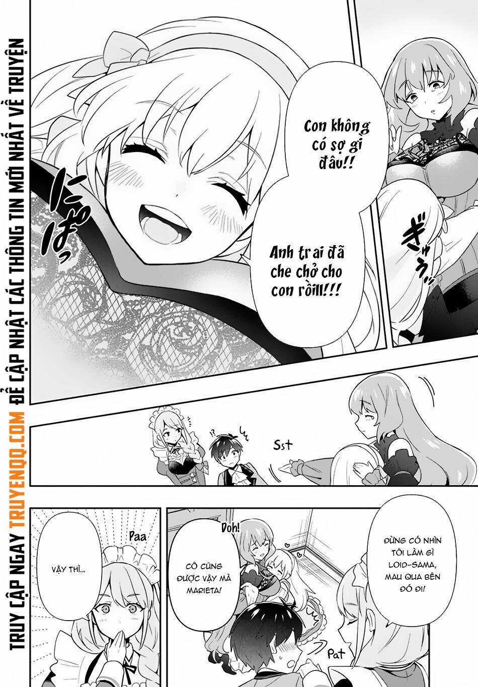 Tôi Chuyển Sinh Và Còn Nhận Được Tình Cảm Của 6 Cô Công Chúa Chapter 2 trang 28