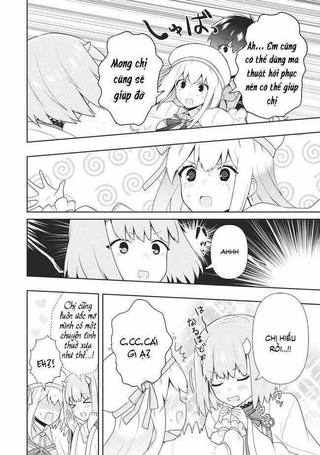 Tôi Chuyển Sinh Và Còn Nhận Được Tình Cảm Của 6 Cô Công Chúa Chapter 28 trang 10